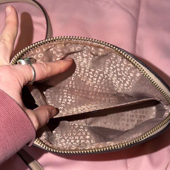 Kate Spade Beige Cosmetic Bag